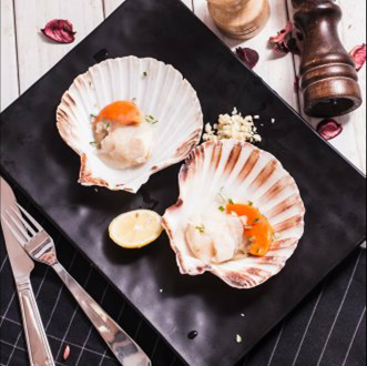 Half-shell Scallop from Ireland